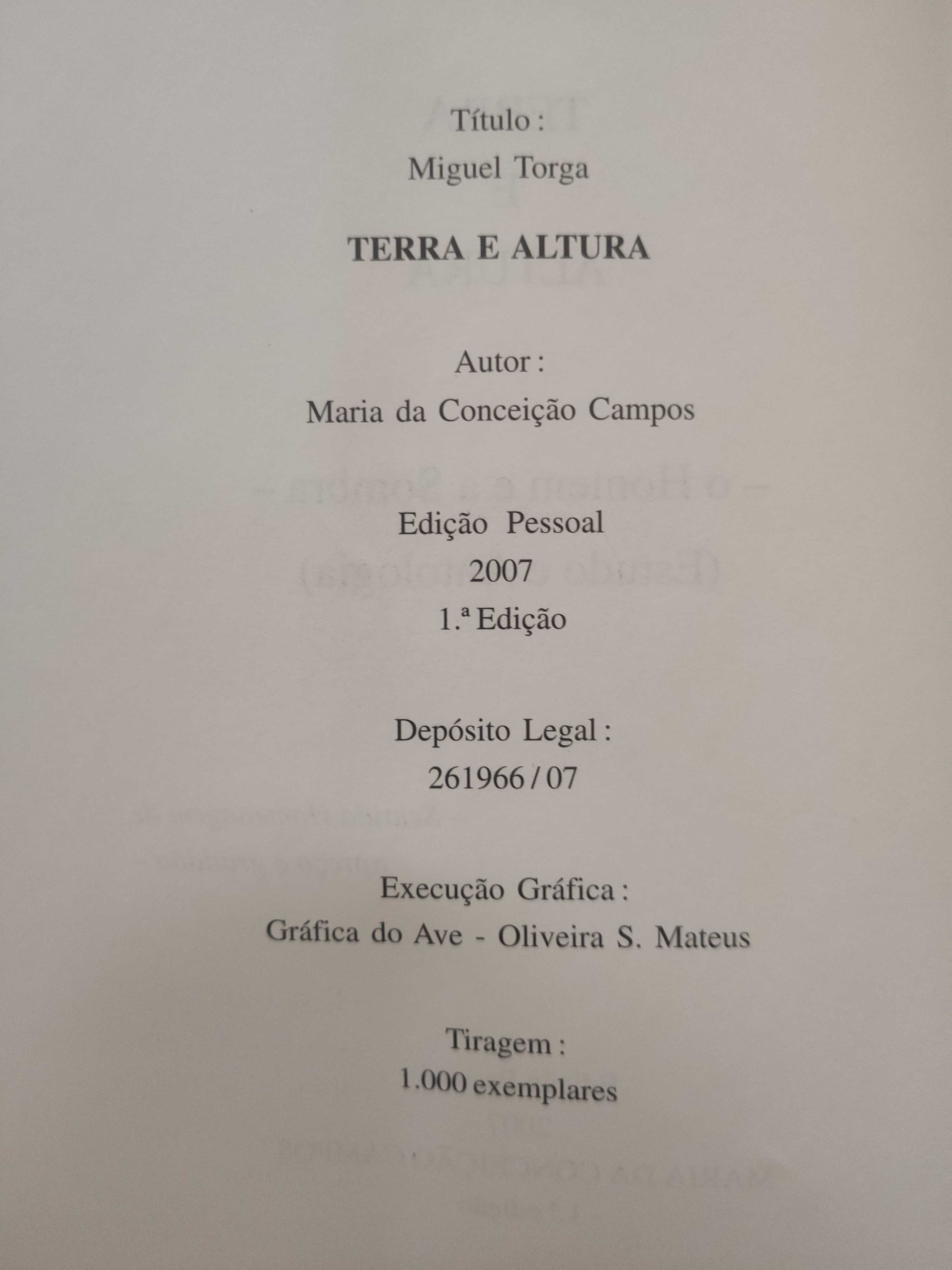 Miguel Torga - Terra e Altura