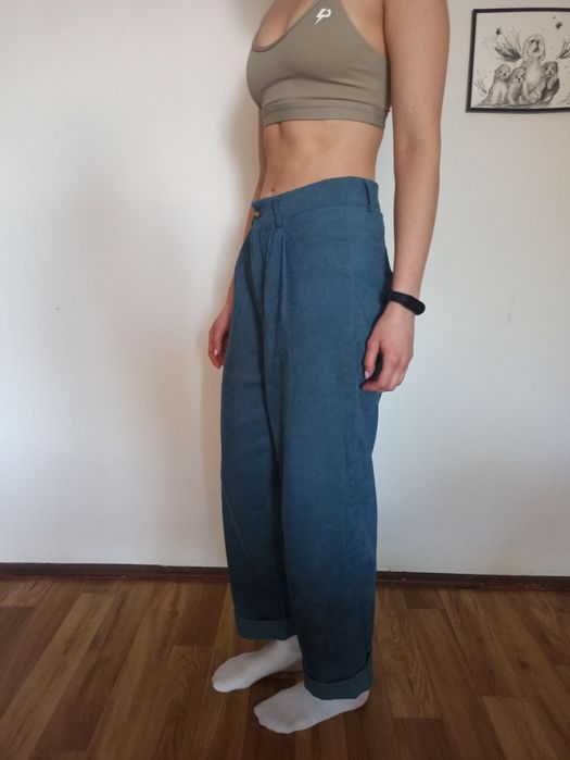 Niebieskie spodnie Shein