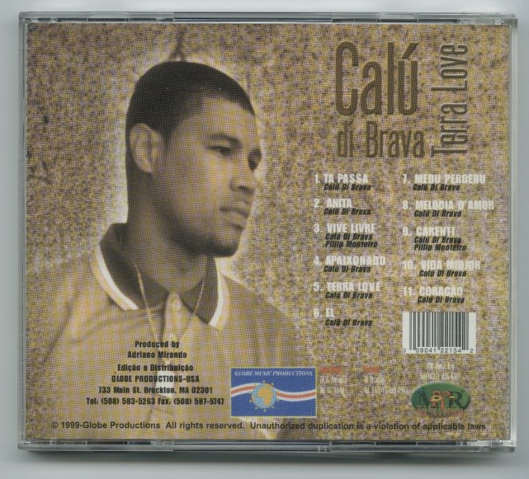 3 CD's de música de Cabo Verde