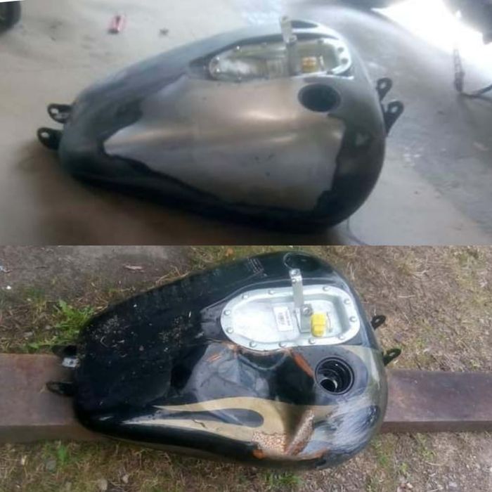 Lakierowanie, naprawa motocykli