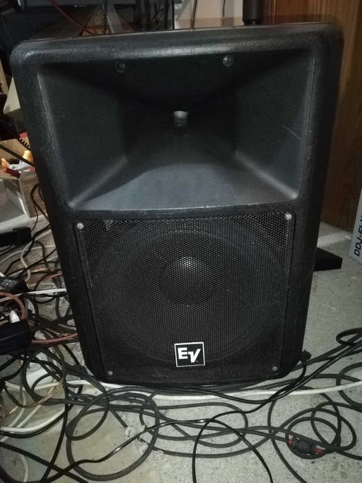 PA Electro-Voice colunas SX300 + amp EV Q66