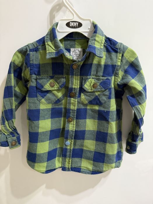 Koszula flanelowa 80 jak nowa