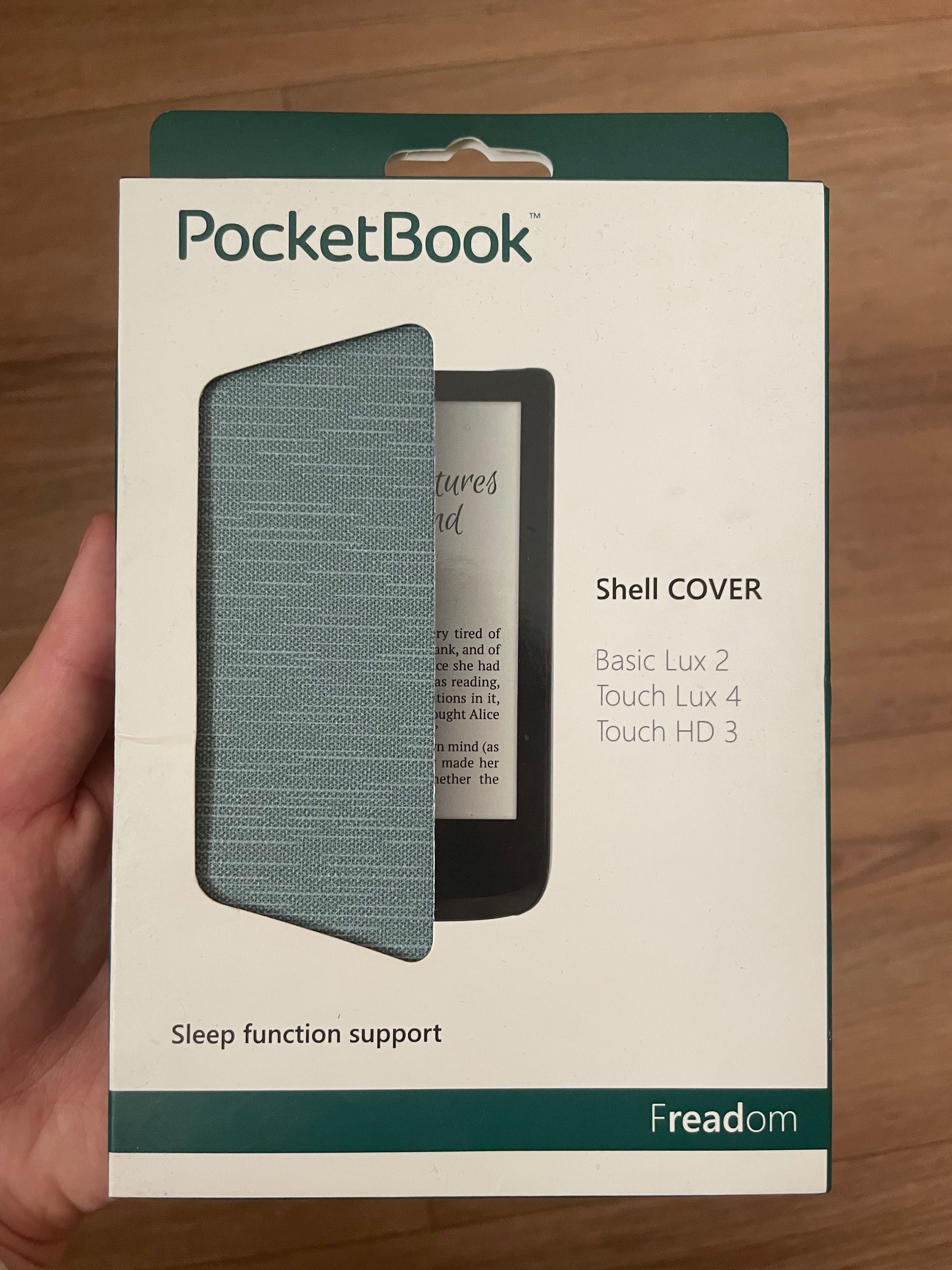 Etui Shell New Niebieskie na czytnik Pocketbook NOWE