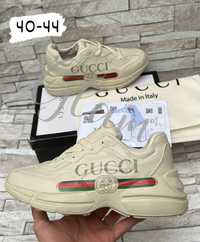 GUCCI męskie nowe SNEAKERSY GG nowe buty