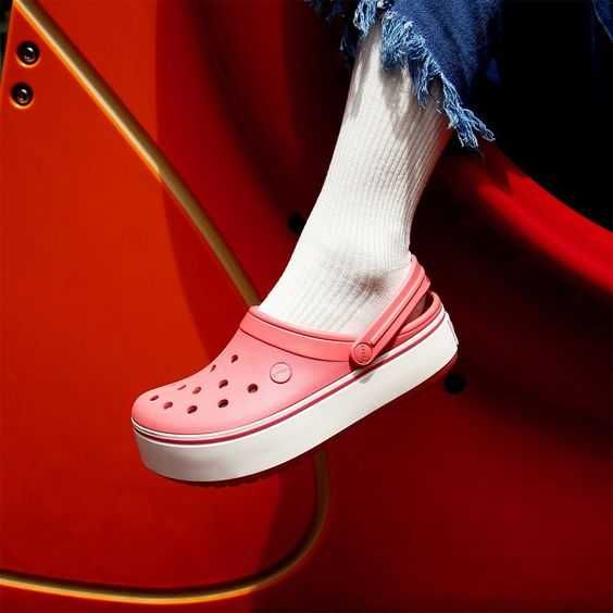 Кроксы на платформе! Женские Crocs Сабо Crocband Platform Clog