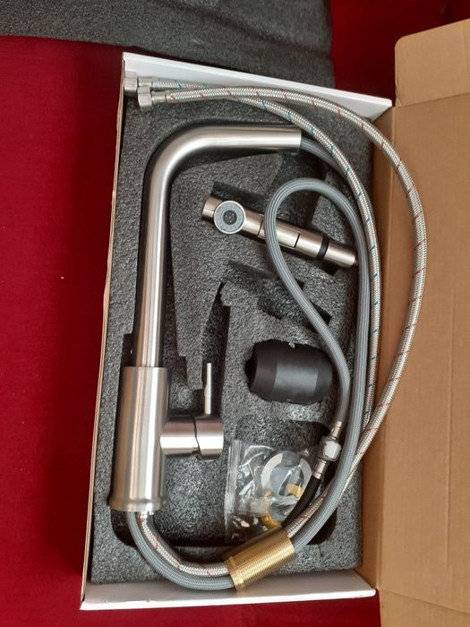Bateria kuchenna inox zlewozmywak