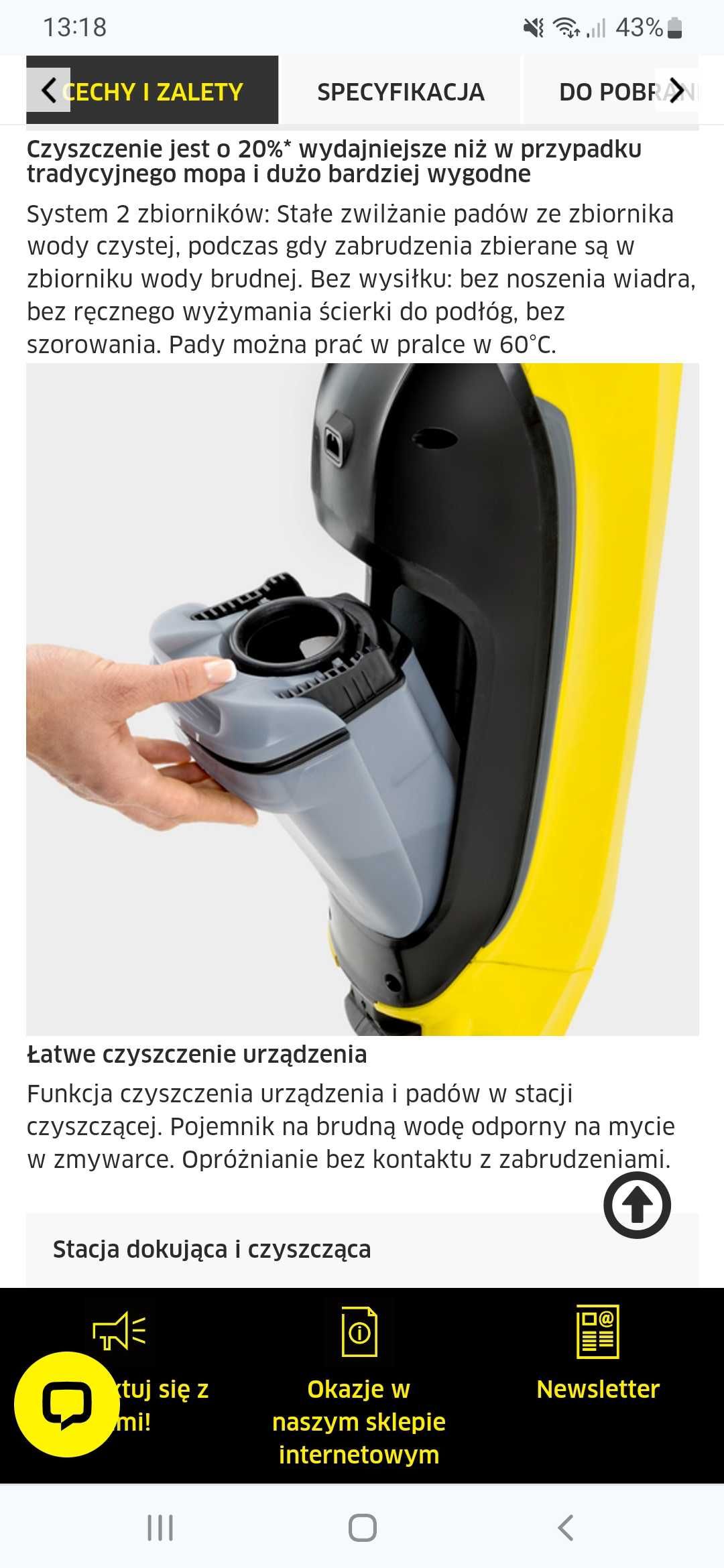 mop elektryczny myjka KARCHER