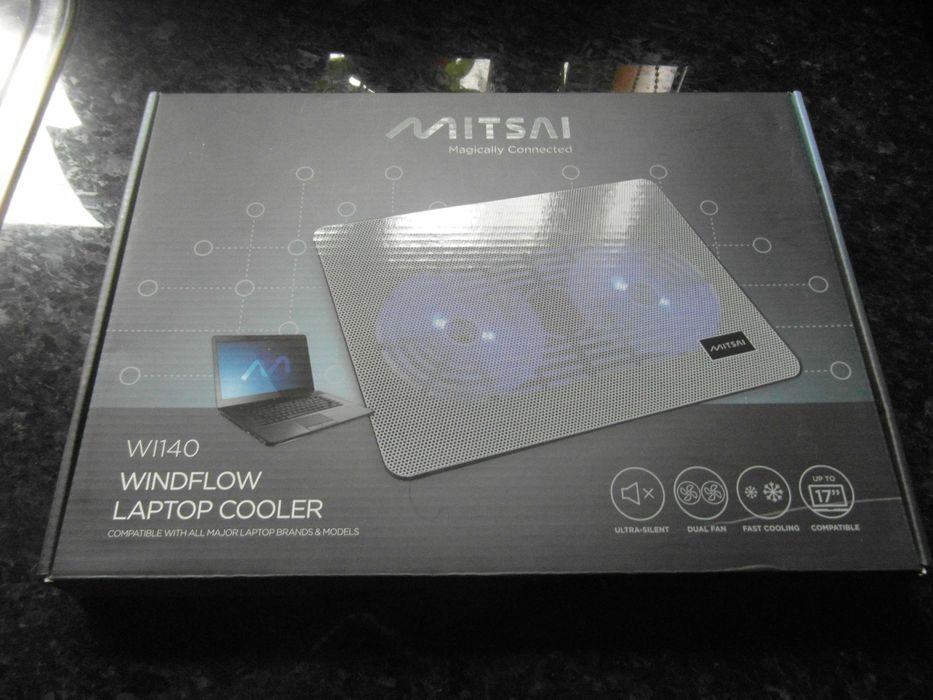 Ventilador, teclado HP com rato sem fios