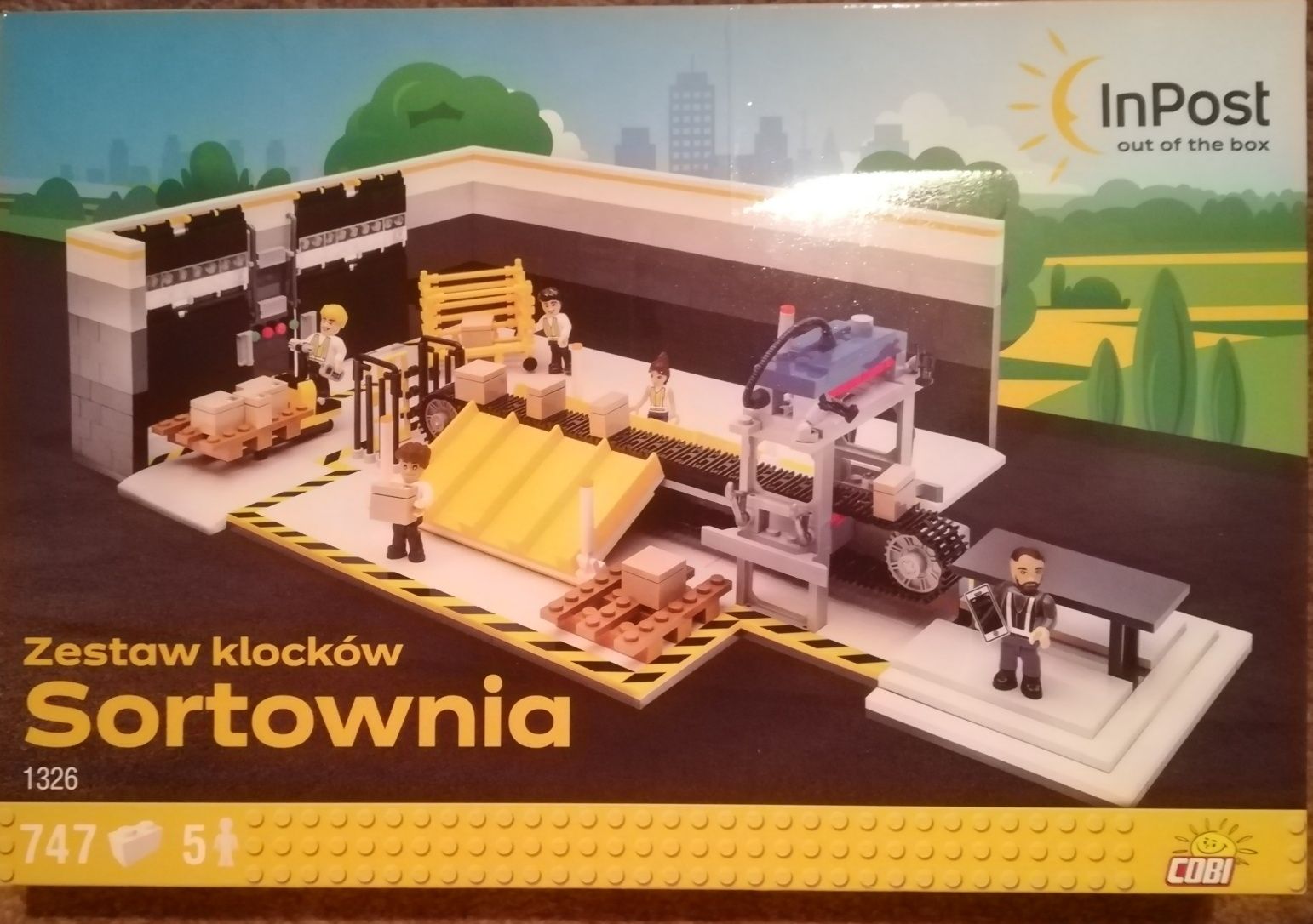 Klocki sortownia inpost