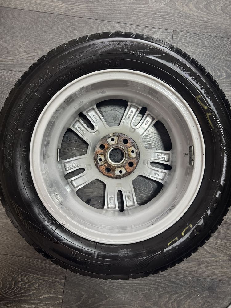 диски з зимніми шинами r15 колеса на mini сoper r56