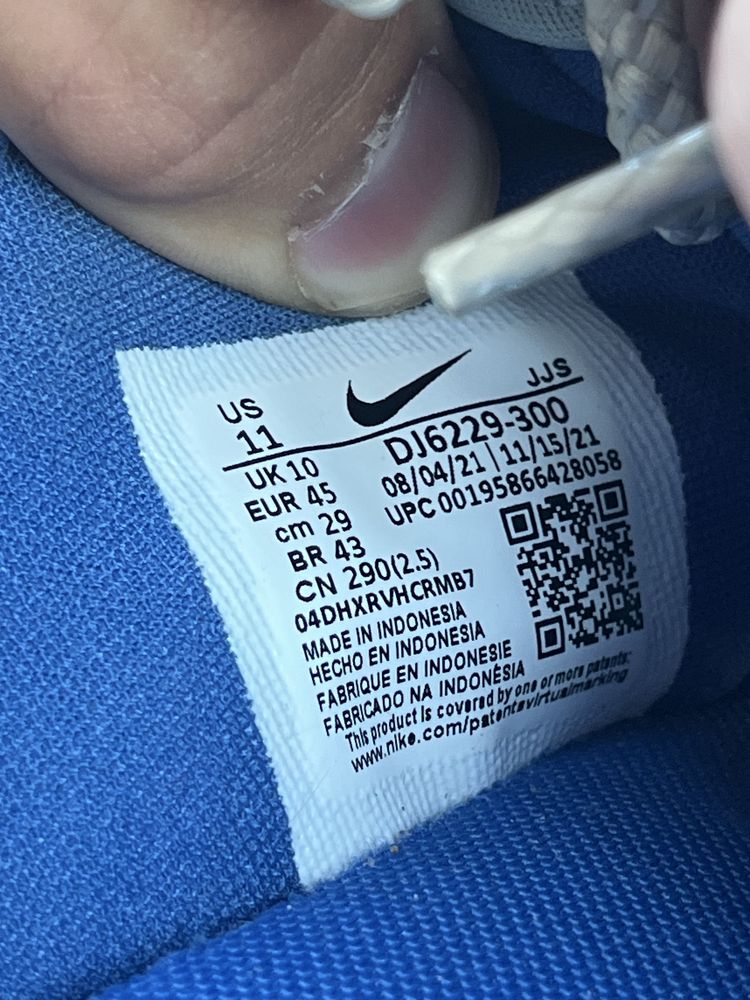 Тапочки чоловічі Nike offline 2.0 Turquoise оригінальні