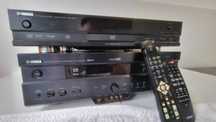 Sprzedam Yamaha Amplituner RX-V620RDS i DVD -S520- kino domowe