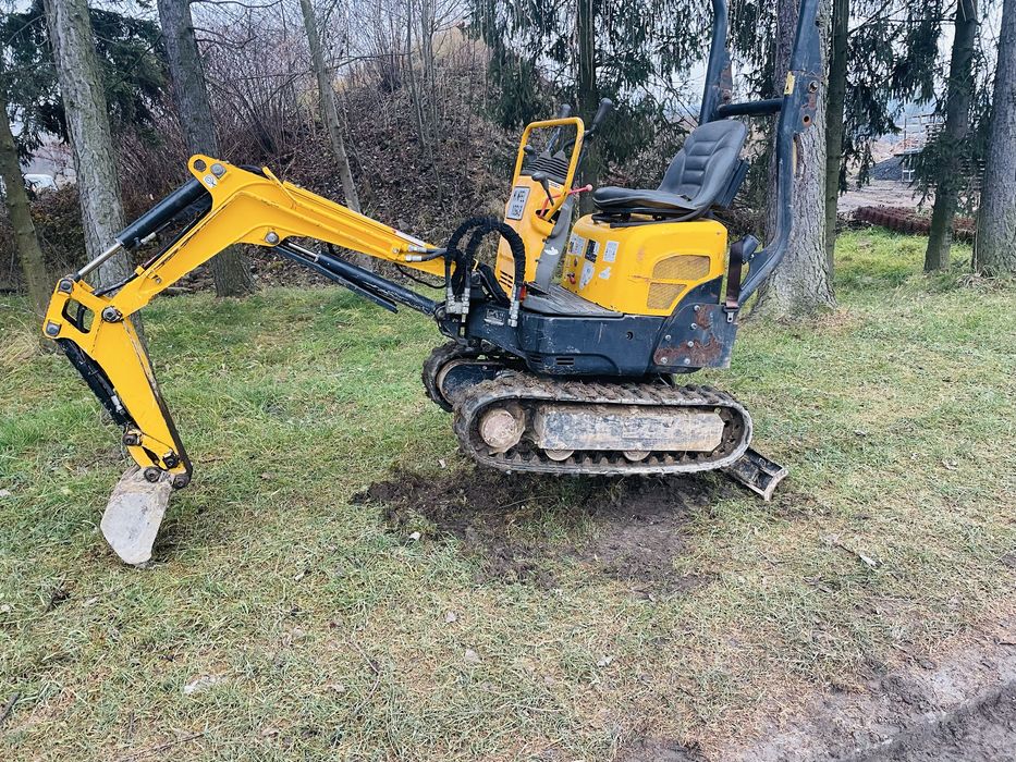 Yanmar SV 08 minikoparka , wacker takeuchi cat bobcat