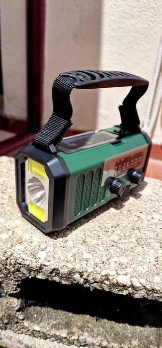Emergency Radio Lantern, 12000mAh Power Bank, Crank, Immediate Delivery64584553841667121