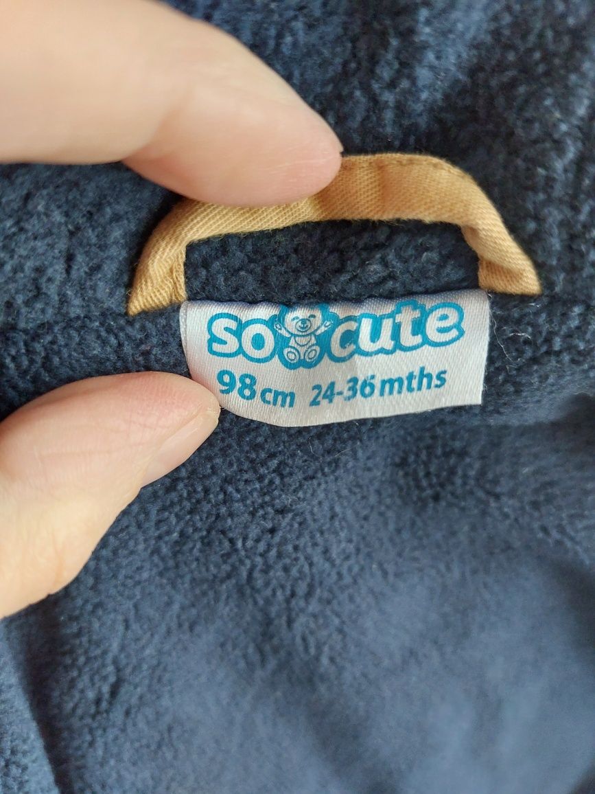 Kurtka chłopięca parka r.98