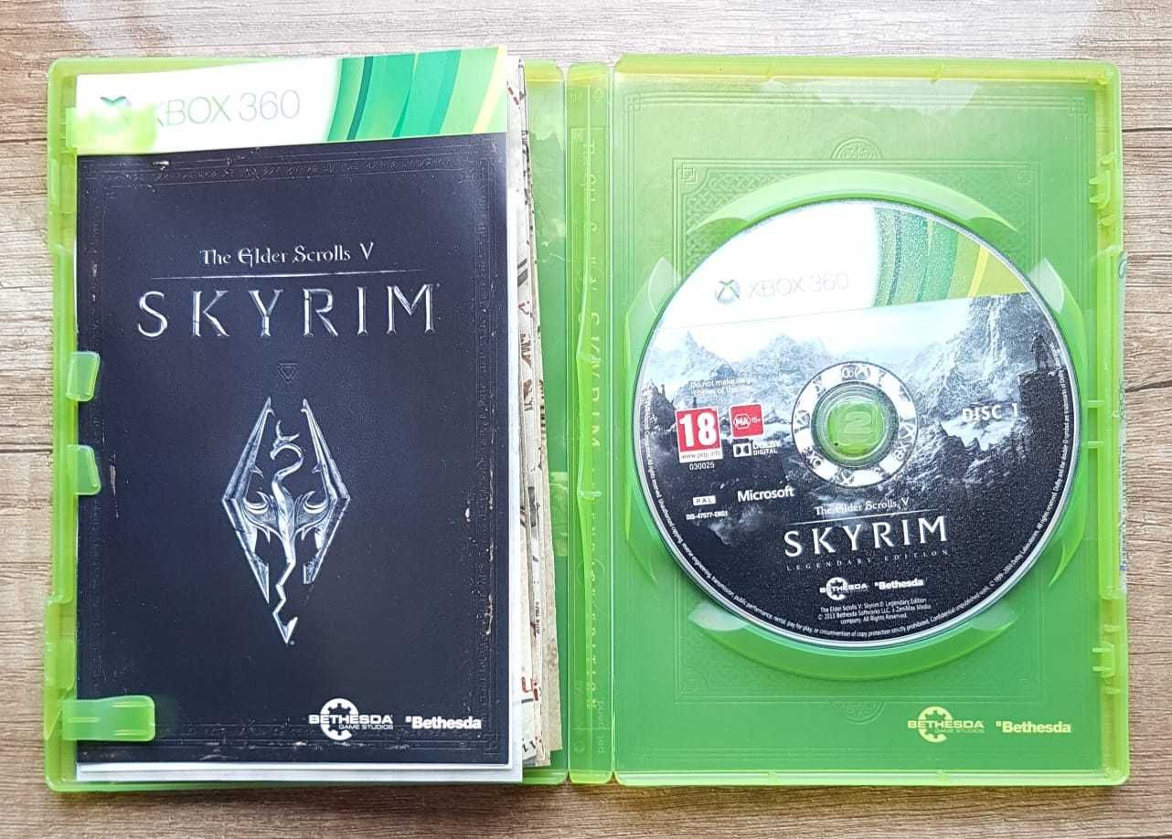 Skyrim Legendary Xbox 360 gra prezent + MAPA
