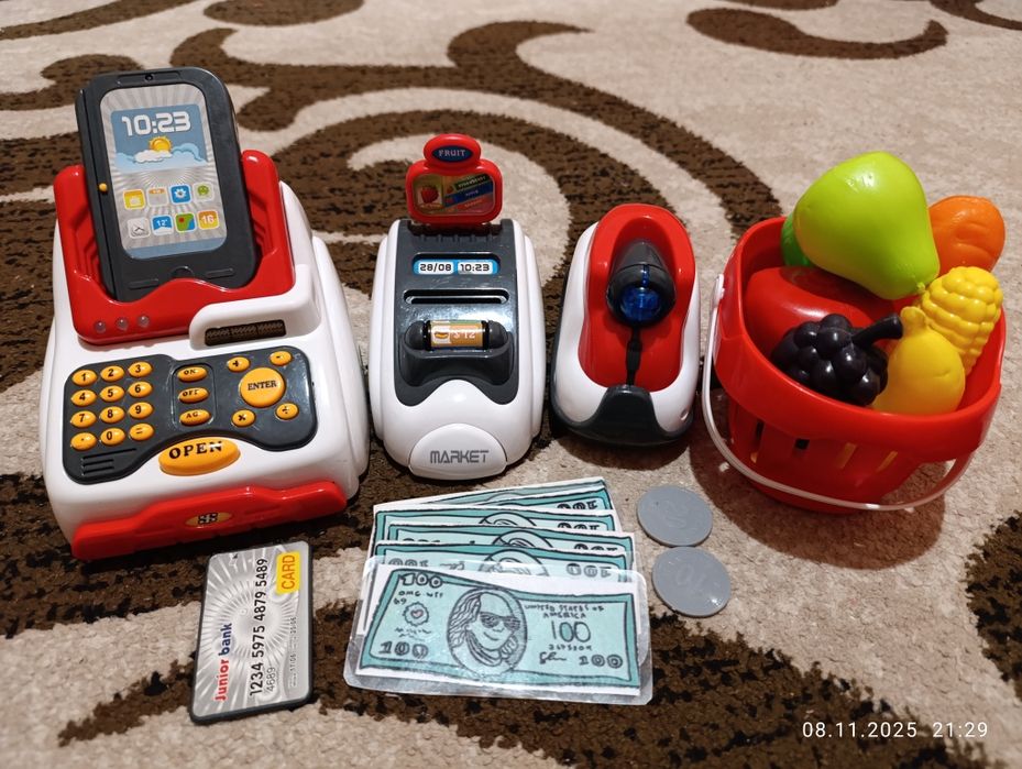 Дитячий касовий апарат