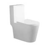 Унитаз-моноблок напольный Qtap Kolibri Ultra Quiet QT10226380W , Чехия
