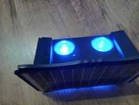 Lampa solarna na elewację,  balkon, kolory
