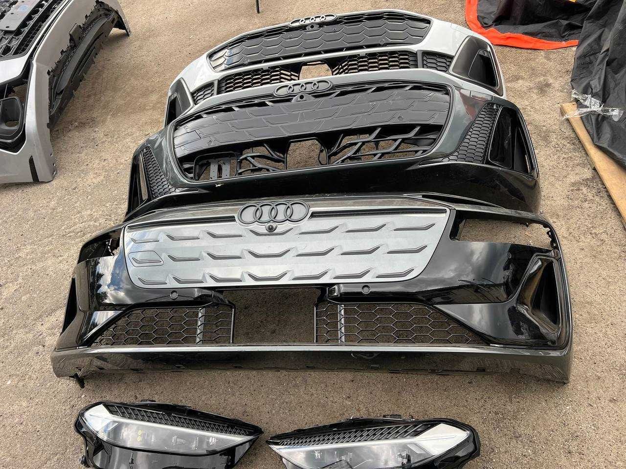 Фари Ауді А5 А6 Бампер Audi A5 A6 Решітка Радар Фонарі Ауди Фара Фары