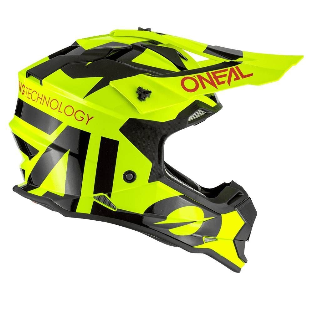 Kask oneal O'neal Seria 2 Yelow Fluo enduro Crossa Quada Kross