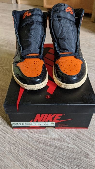 Nike Air Jordan 1 OG High Shattered Backboard 3.0 7US EU40 25cm