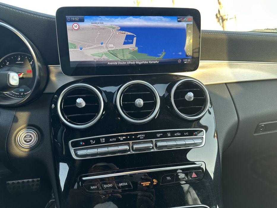 Mercedes C300 de AMG, 2021, Hibrid Plug-in 306CV 63 km elétrico!