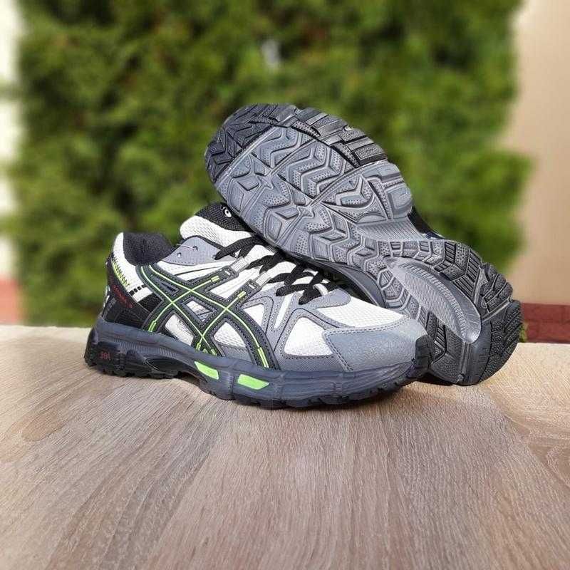 Asics Gel Kahana 8 Grey Green. Стильні кросівки асикс Літо/Весна/осінь