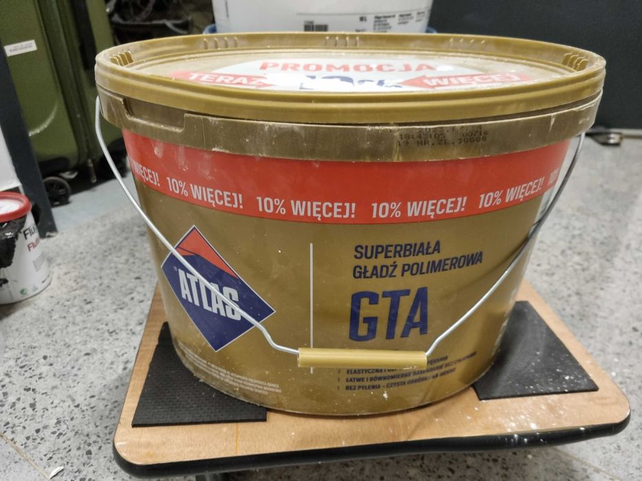 ATLAS GTA super biała gładź polimerowa ok. 14 kg