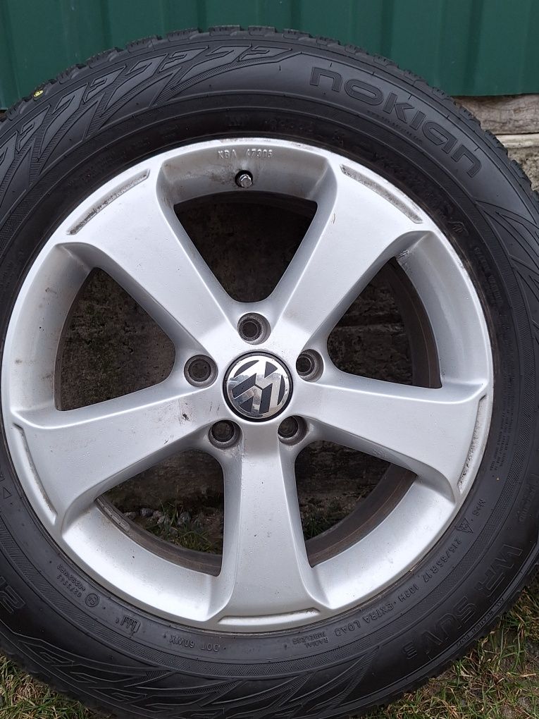 Комплект коліс R17 VW Tiguan Passat B8 Alltrack Skoda Kodiaq