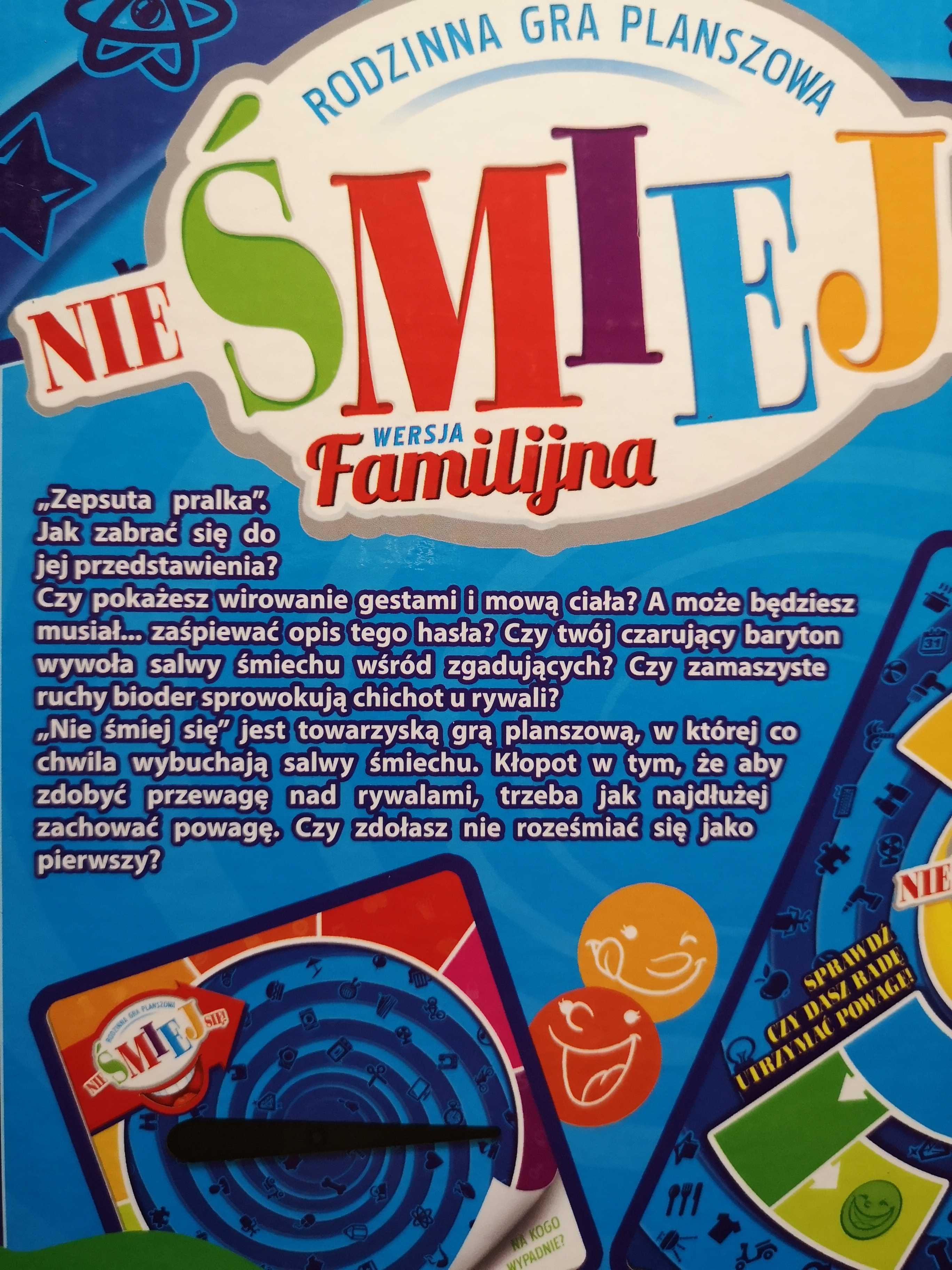 Gra Nie Śmiej się Familijna