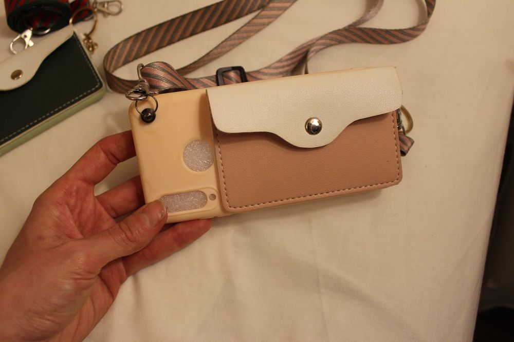 Capa/bolsa Huawei p30 lite, da Minnie, rosa/verde novas