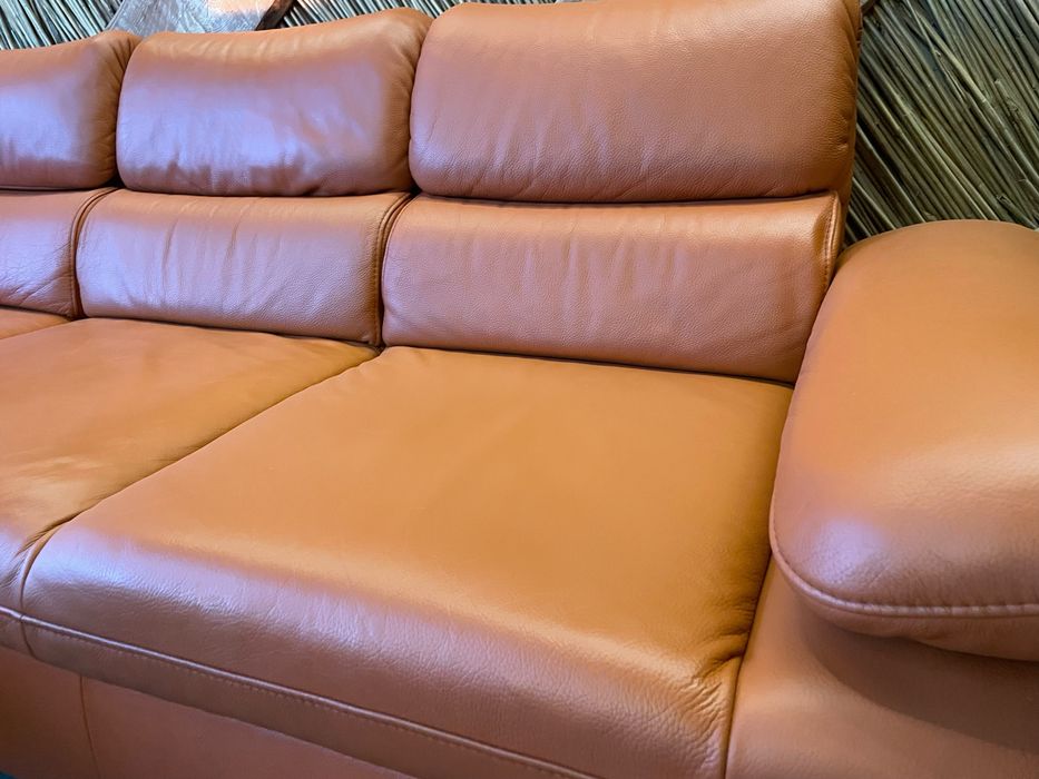 Шкіряний (кожаный)кутовий диван Gala Collezione (220х165)Стан ідеал
