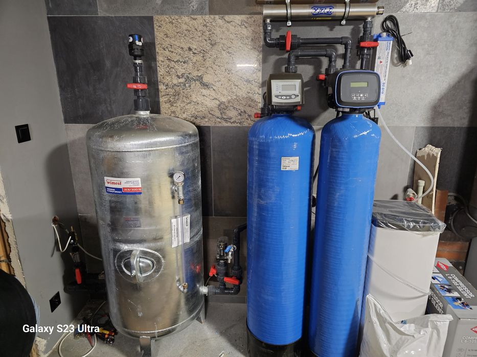 Uzdatnianie wody/ Odżelazianie - Odmanganianie - Zmiękczanie wody