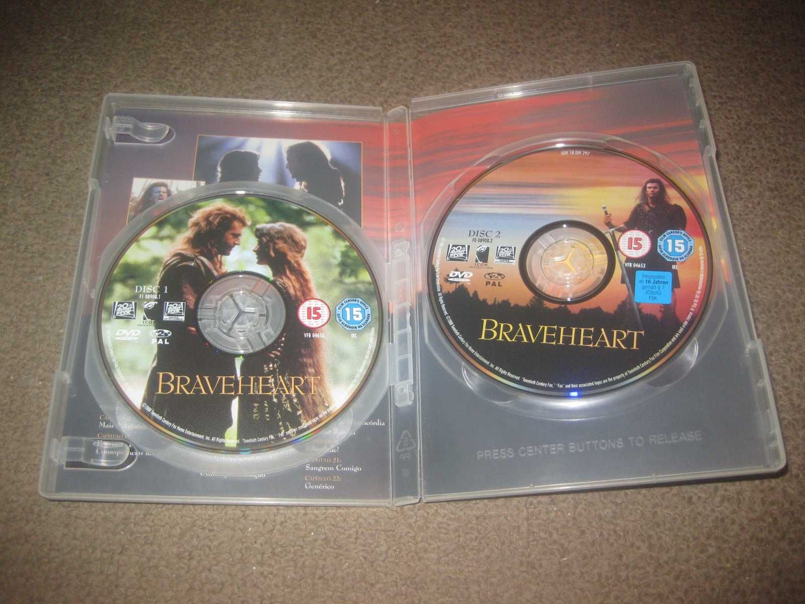 "Braveheart - O Desafio do Guerreiro" numa Edição Especial com 2 DVDs!