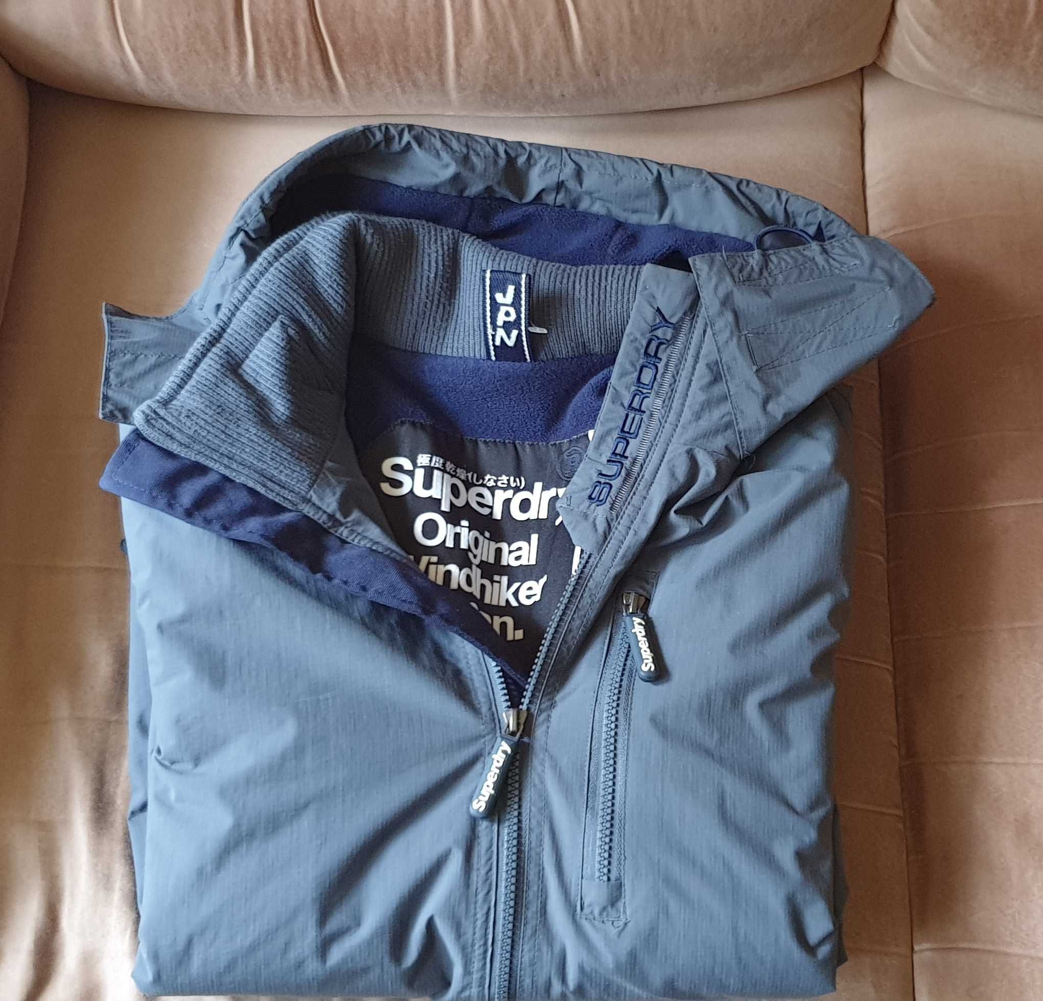 Oryginalna męska kurtka wiatrówka SuperDry rozm.M