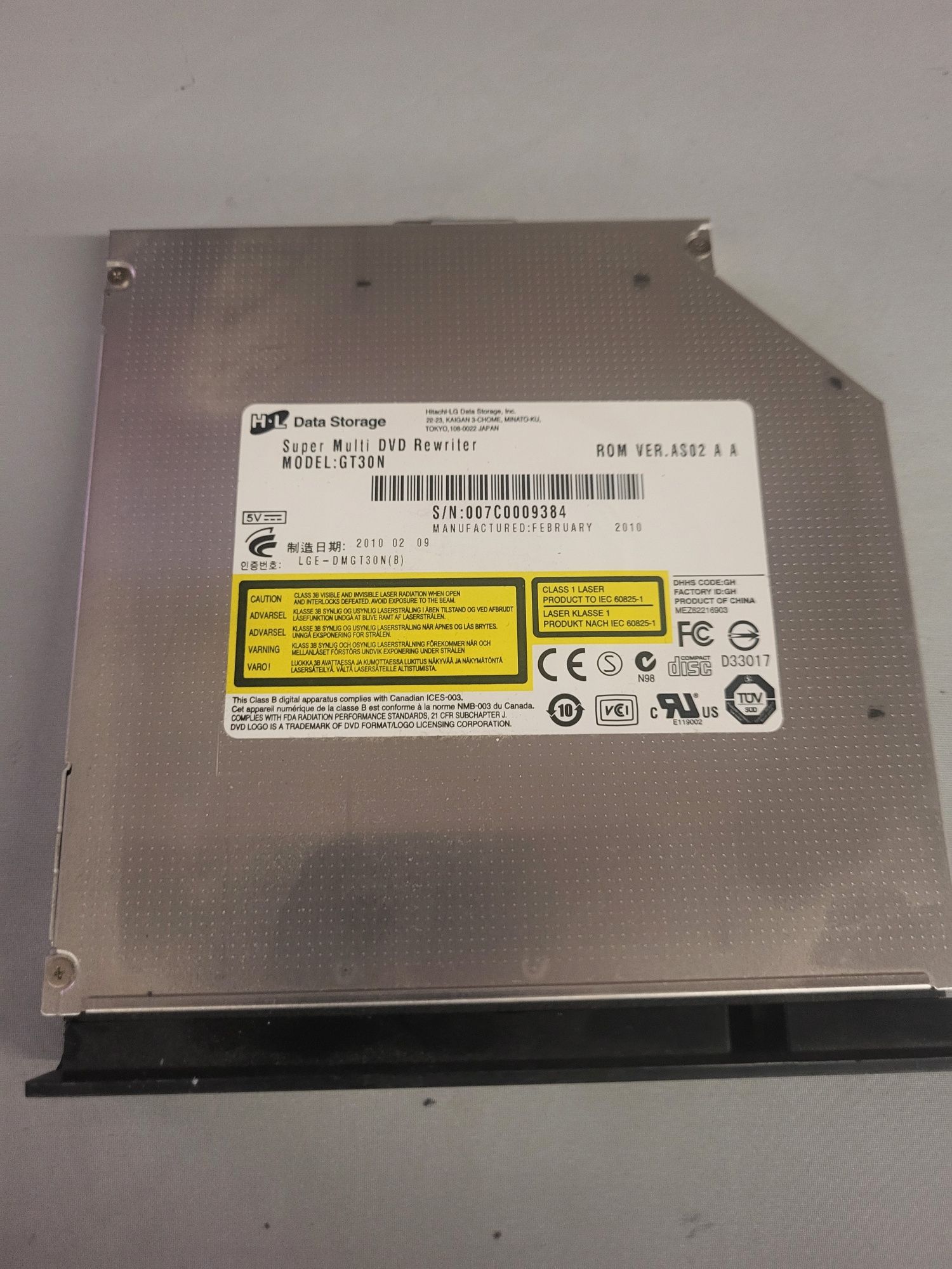 Sprzedam Napęd DVD-RW do Laptopa ASUS K50C
