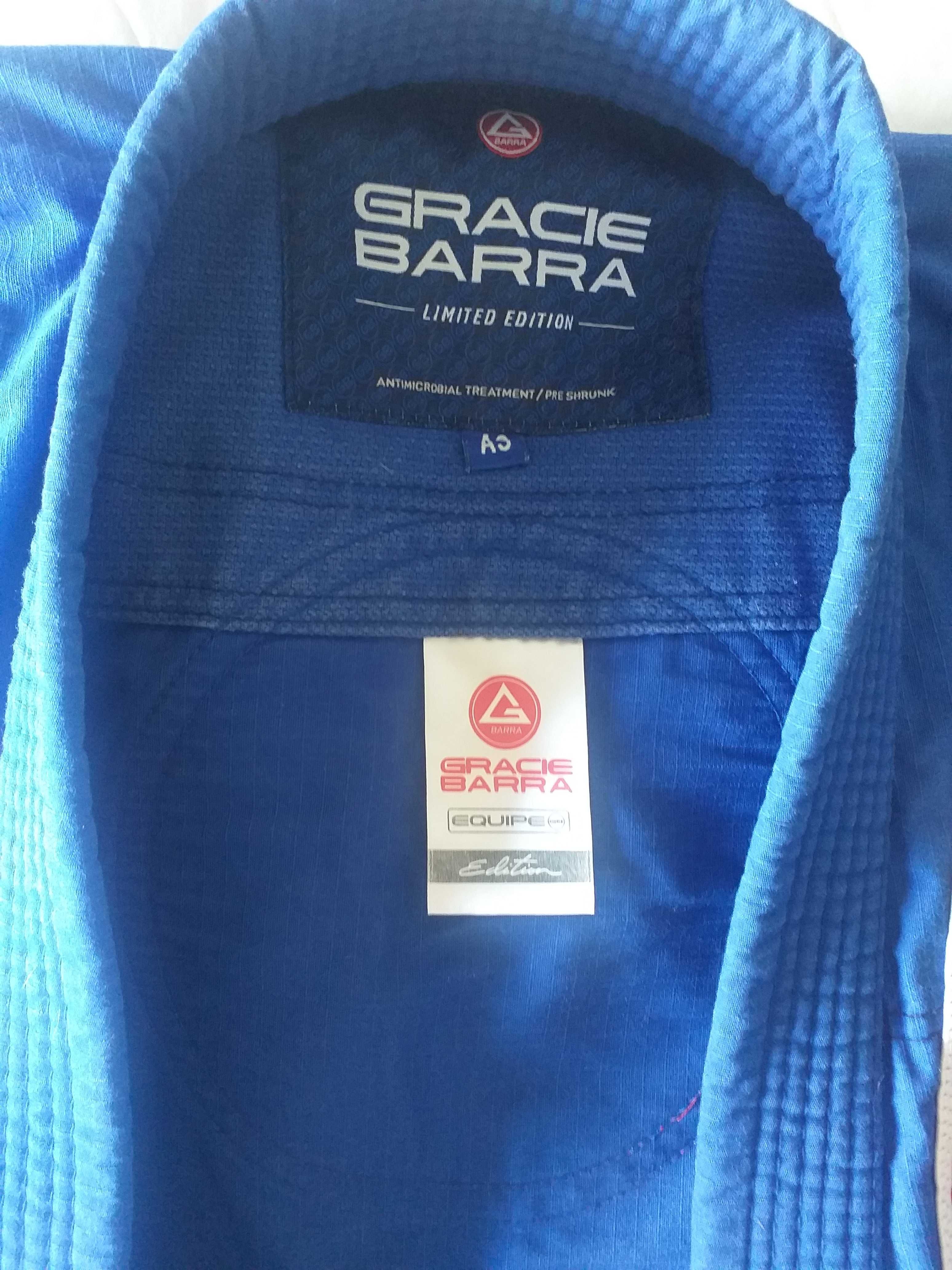 Kimono Gracie Barra A3 azul