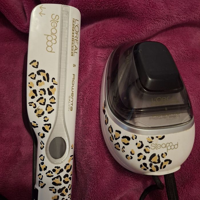 Prancha Loreal Professionnel & Rowenta steam pro a vapor - edição espe