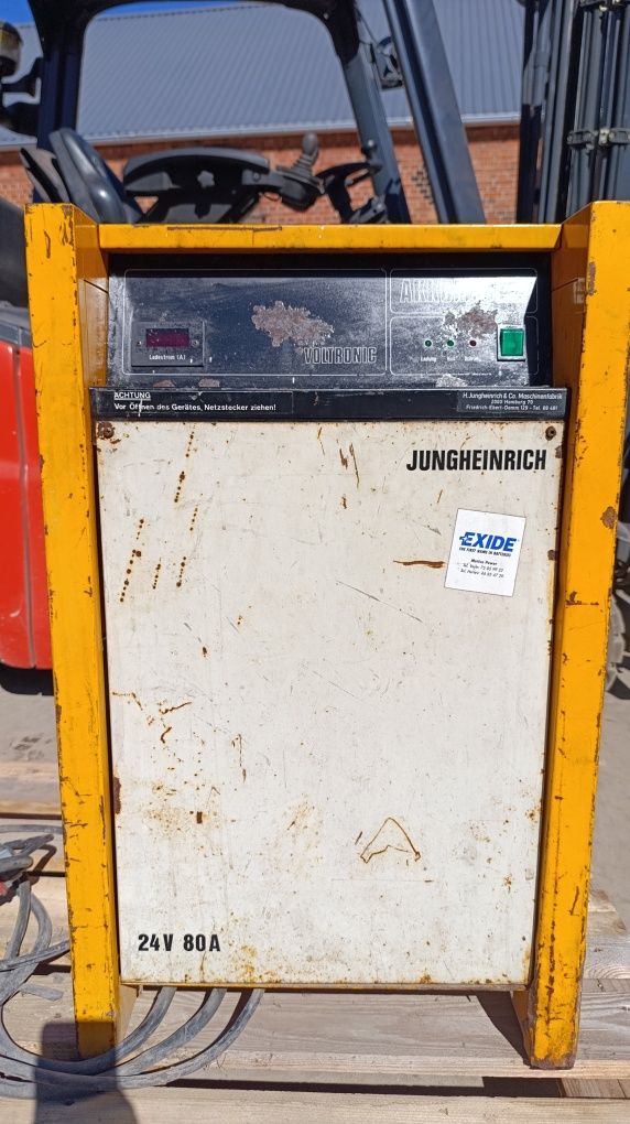 Ładowarka do wózka widłowego  24v80 amper Jungheinrich