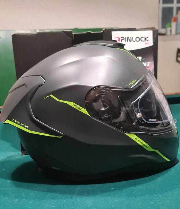Capacete Nexx Sx 100 cinza opaco