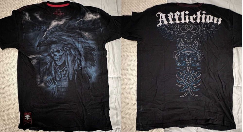 Футболки Affliction Mett Hotch L