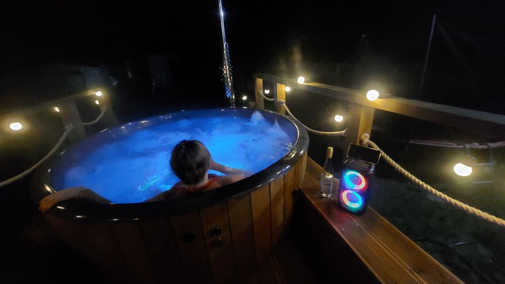 Wynajem Mobilna Ruska bania /balia/Jacuzzi/sauna