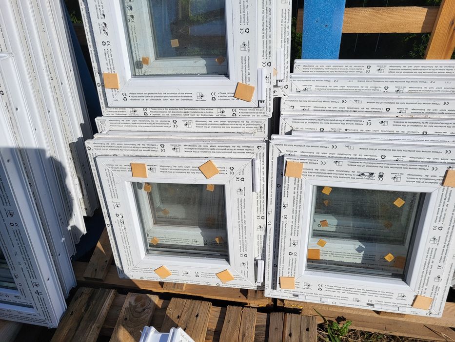 Okna PCV nowe 100 x 50 RU