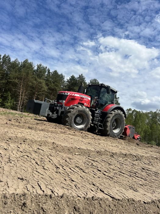 Mulczer wglebny frez wglebny mulczowanie karczowanie samosiejki