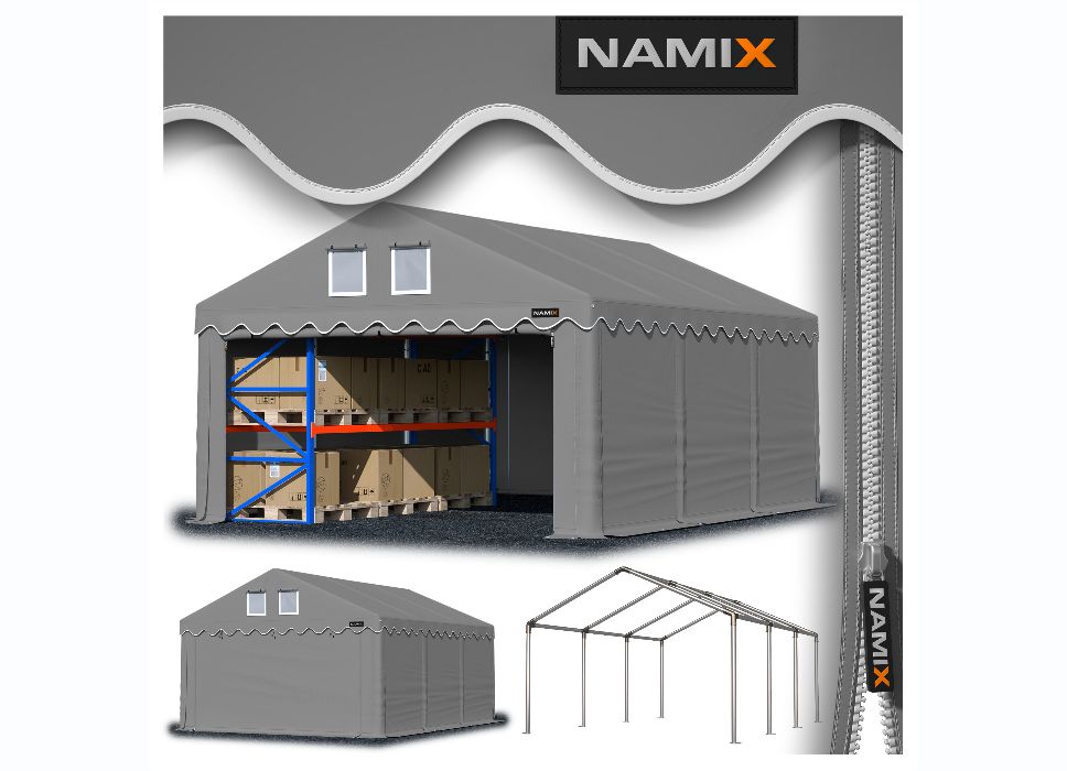 Namiot COMFORT 3x6 magazynowy handlowy garaż PVC 560g/m2