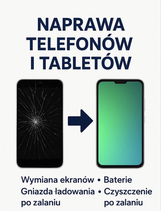 Naprawa telefow i tabletow