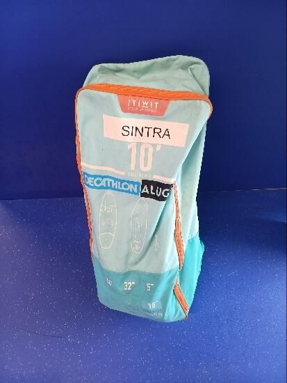 Prancha de Stand Up Paddle insuflável principiante 10 pés Verde