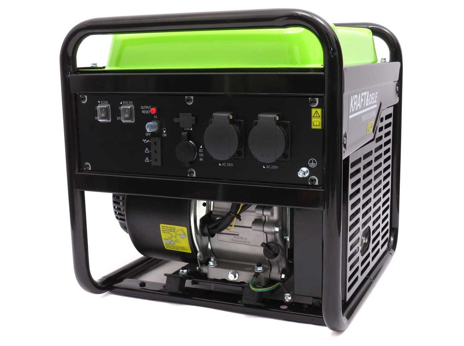 KRAFT&DELE Agregat Prądotwórczy Inwertorowy 4,3kw 230v Avr KD687