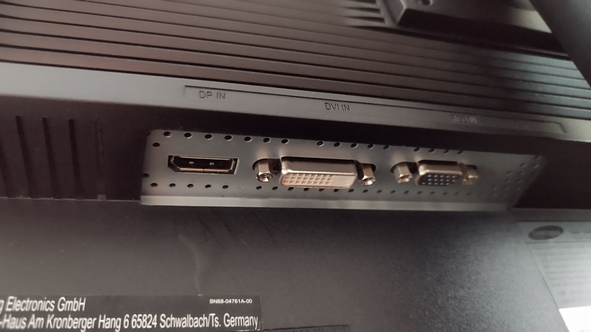 Bardzo Duży Monitor LED Samsung S24E650DW na PIVOT D-SUB DVI Czarny